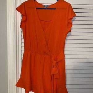 Orange Romper